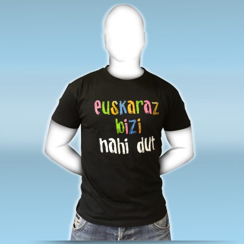Kamiseta beltza NAHI DUT