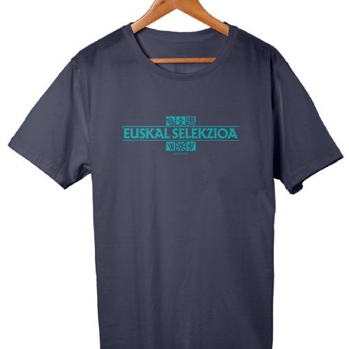 EUSKAL SELEKZIOA kamiseta gris iluna