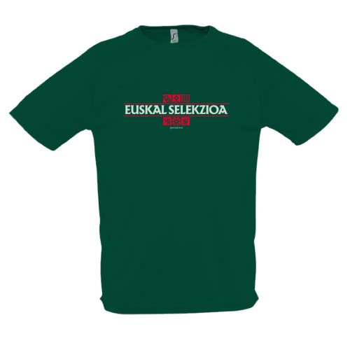 EUSKAL SELEKZIOA kamiseta teknikoa berdea